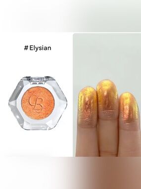 Elysian, NIB Ourbella single multi-chrome eyeshadow